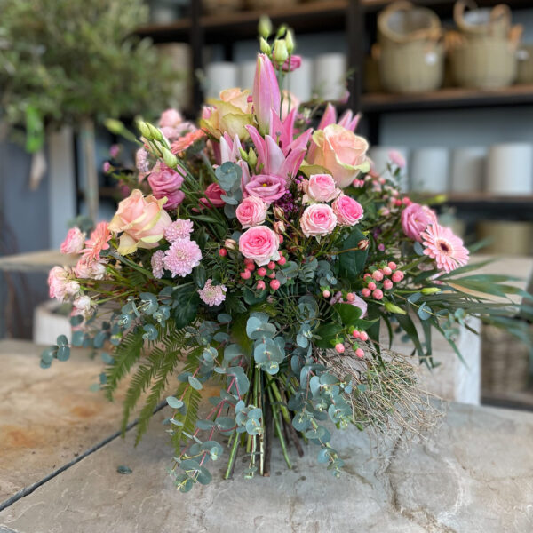 Blumenstrauß "Rosa Chic"